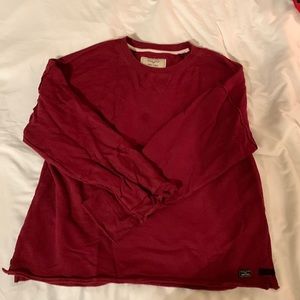 Kimes Ranch Grew Lucy Crew X-Large Burgandy